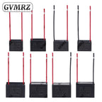 CBB61 Motor Run Capacitor 1.5–20uF 250V 450V AC Polypropylene Film for Fan Motor Replacement