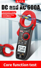 Digital Clamp Meter DC/AC Volt Amp Ohm Diode Multimeter Ammeter Multitester Current Voltage Resistance Tester NCV NJTY 3266TA
