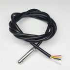 100CM Humidity Sensor Probe Cable Waterproof 304 Stainless Steel Head SHT20 SHT30 SHT40 Digital Temperature Sensor I2C 3.0MM