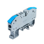 6MM DIN Rail Terminal Blocks Free Splicing Compact Quick Lever Wiring Connector Spring Cable Connection Terminal Press 32A 450V