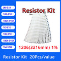 Resistor kit 1206 3216mm smd Resistor package 24values*20PCS=480PCS 1% Sample Kit Resisor