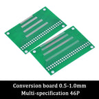 46Pin 50Pin 60Pin 2.0 0.4mm 0.5-1.0mm Pin Pitch TFT LCD SMD To DIP Adapter Board 2.54 pin space Pinboard Test Module FPC PCB