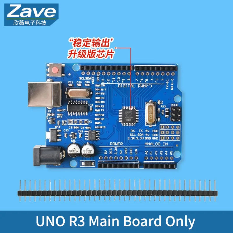 Arduino UNO R3 Starter Kit - Scratch Programming STEM Learning DIY Electronics Development Board Compatible with Arduino IDE for