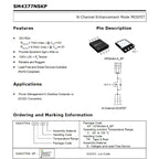 SM4336N SM4337 SM4364A SM4365N SM4370 SM4373NA SM4377N SM4378 4503NH 4504NH 4508NH N-Channel Enhancement Power Transistor MOSFET