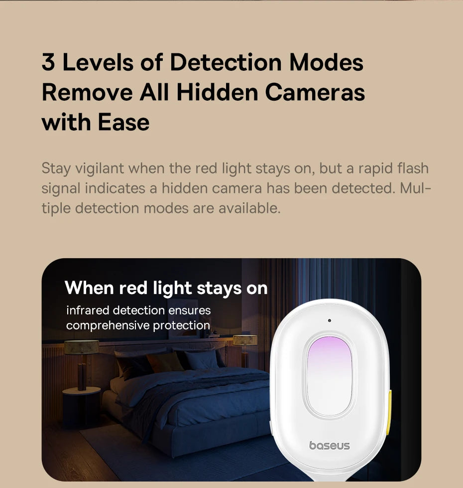 Baseus 2PCS Security Alarm Detector Upgrade Sound Protection Sensor for Door Window Camera Anti-theft Alarm Equipment Detector