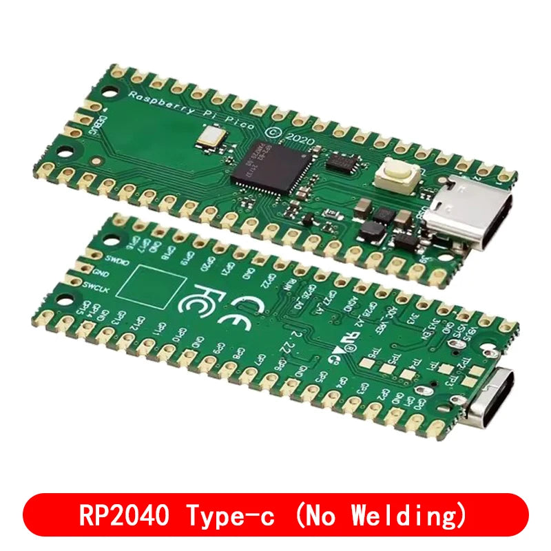 Raspberry Pi Pico Board RP2040 Dual-Core 264KB ARM Low-Power Microcomputers High-Performance Cortex-M0+ Processor