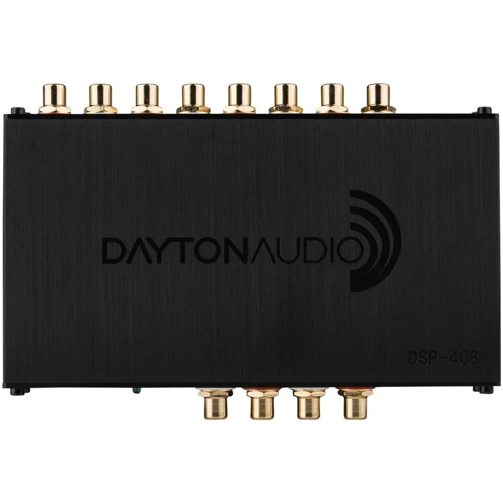 DSP-408 4 In 8 Out Digital Signal Processor Audio Equalizer Crossover Time Alignment