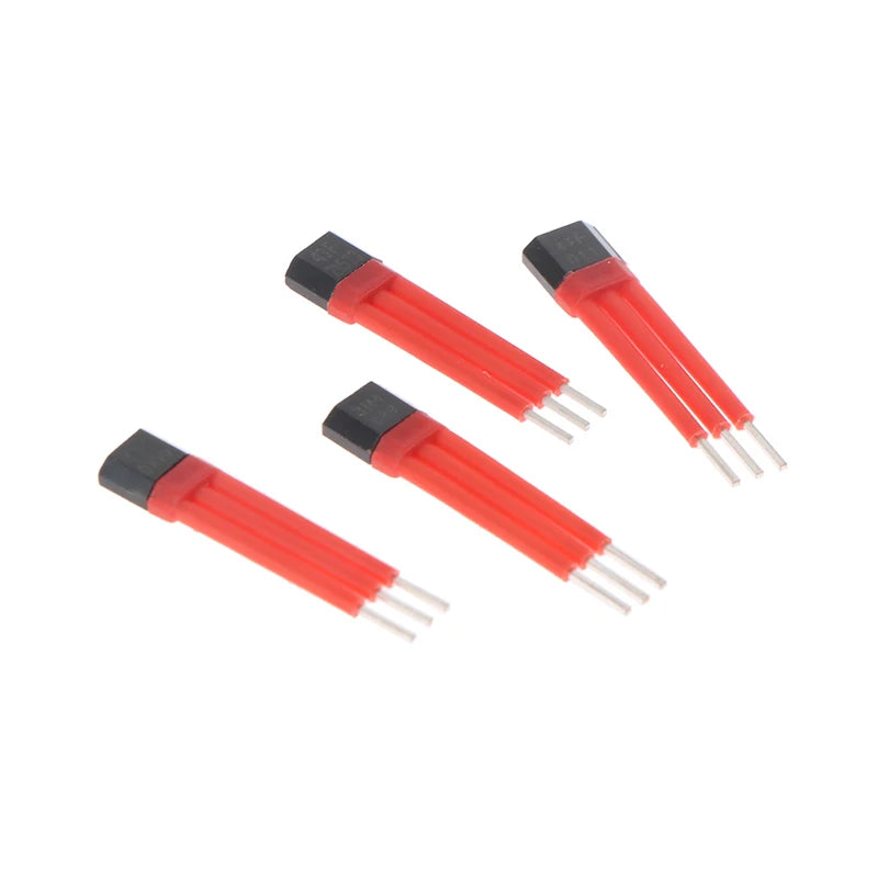 10PCS Electrocar Motor Hall Sensor 3144 41F 43F 413 With High Temperature Insulation Sleeve Hall Element Switch 13A A44E Sensor