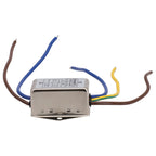 Power Filter Line Audio Purifier CW1BL AC 250V AntiInterference Designed for Electrical and Household Equipment Rated 3A 6A 10A