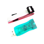 1PCS USBasp USB ISP 5V AVR Programmer USB ATMEGA8 ATMEGA128 with shell +1PCS 10PIN Wire Support Win7 64Bit