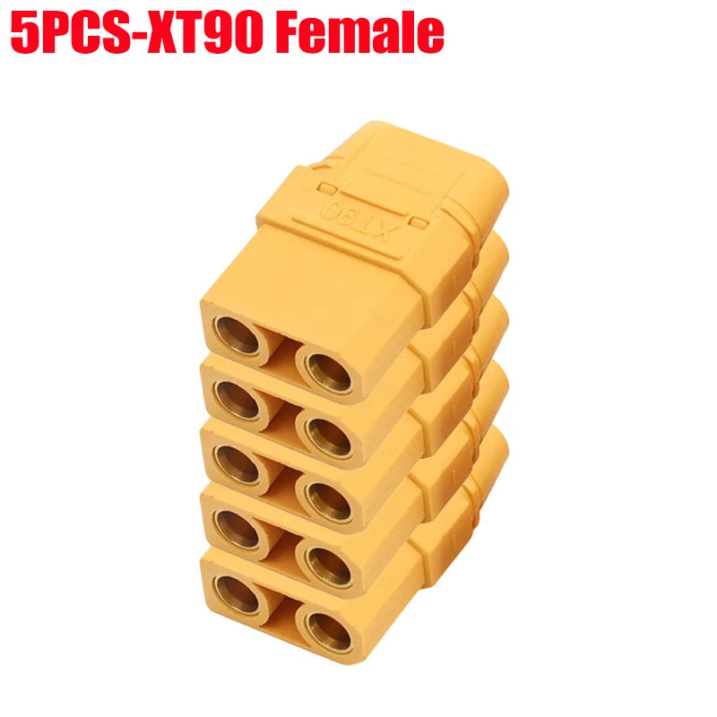 XT90 Male Female Connector Plug Welding Terminal Plugs for RC Lipo Battery Drone Boat Airplane Wire Cable Connectors Adapter