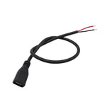 1/3Pcs 0.3M 1M 2M USB Type C Male Female Power Supply Cable Charge Connector Welding 2Pin 4Pin Wire Extension Adapter DIY Repair