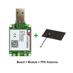 SIMcom SIM7600 USB Dongle SIM7600G SIM7600E SIM7600SA 4G LTE CAT1 Module Support GNSS IOT Module Breakout Kit With Antenna