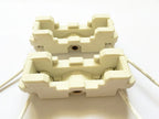 4pcs G53 AR111 Ceramic Porcelain High Temperature Resistant 250V 2A LED CFL HID Lamp Bulb Light Socket Holder