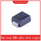20PCS SMB(DO-214AA) B2100-13-F B220-13-F B230-13-F B240-13-F B250-13-F B260-13-F SMD Schottky Diode