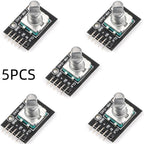 KY-040 Rotary Encoder Module With 15×16.5 MM With Knobs For Arduino Micro Controller Use Adjustable Encoder Module