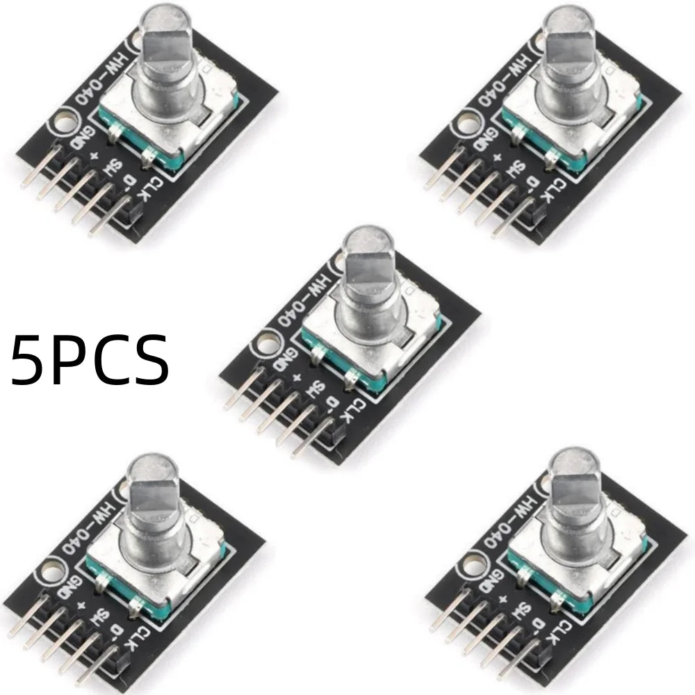 KY-040 Rotary Encoder Module With 15×16.5 MM With Knobs For Arduino Micro Controller Use Adjustable Encoder Module