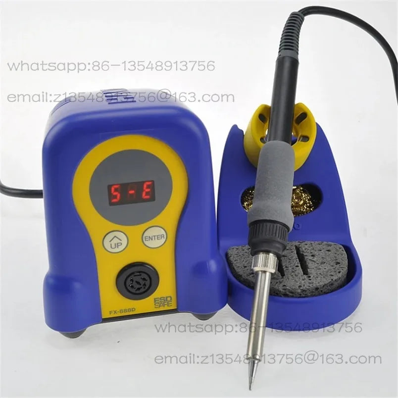 FX-888D Digital Display Constant Temperature Adjustable Welding Station Electric Solder Iron Tips Welding Rework Station Tools