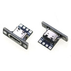 1pcs USB 3.1 Type C Female Double-sided Positive Negative Plug-in Test Board With PCB Board Type-c Connector Data Charging Port