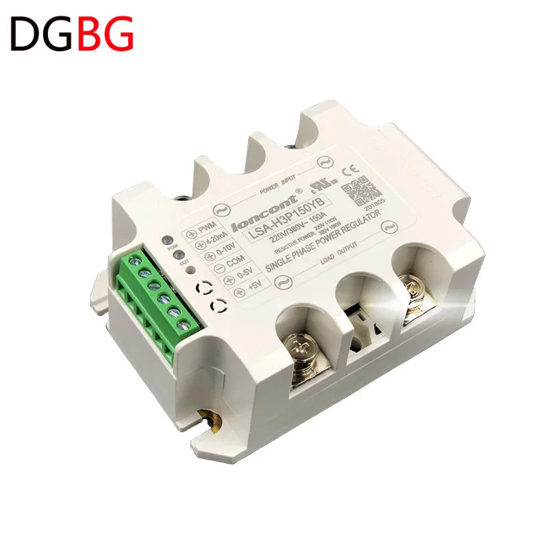 Single-Phase Fully Isolated AC Voltage Regulating Module SCR Power Regulator Solid State Relay Heater Temperature Adjustment