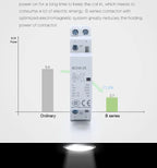 Contactor 220V Contactore Bobina Rele 230V 24V Y Nc Din Rail Household Modular 2No 2Nc 1No 240V 2P 110V Vac Silence Relai