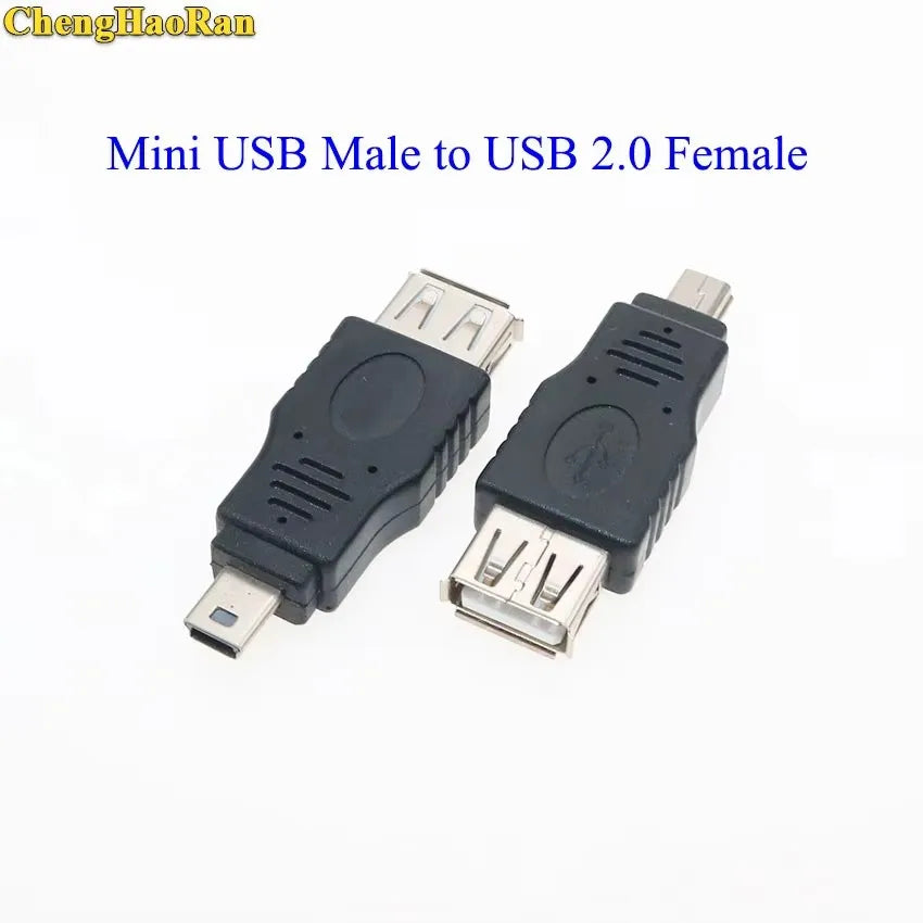 1pc Micro/Mini USB or USB 2.0 Male Female Printer USB Plug Jack Power Connector Charging Adapter for Phone MP5 Ect