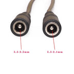DC Power Plug 5.5 X 2.1 2.5mm 5.5 * 2.1mm Male Female CCTV Adapter Connector Cable Extension Cords 12V Surveillance Camera