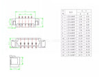 10PCS 1.0 1.25 1.5 2.0 2.54 SH/JST/ZH/PH/XH 1.0MM 1.25MM 2.0MM 2.54MM Male Pin Header Socket Dip/Right Angle SMD 2/3/4/5-9P Pin