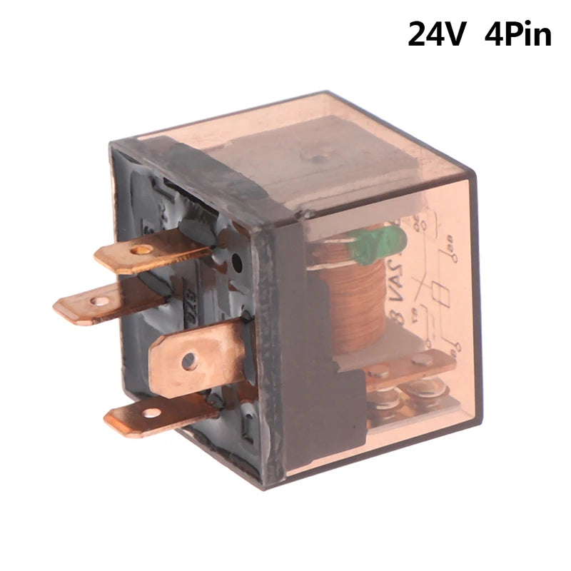 Waterproof Automotive Relay 12/24V 80A 4/5Pin SPDT Car Control Device Car Relays