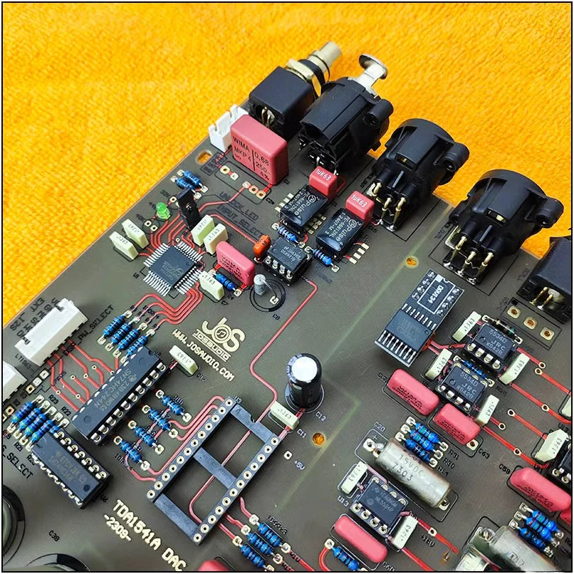 TDA1541 chip DAC audio decoding board PCB finished DIY 10th anniversary commemorative improved version
