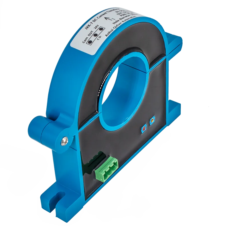 AC/DC0-1000A Hall Current Transmitter DC0-30A DC0-100A to 4-20mA 0-10V Output Open Loop 20mm 38mm Split Core Current Transducer