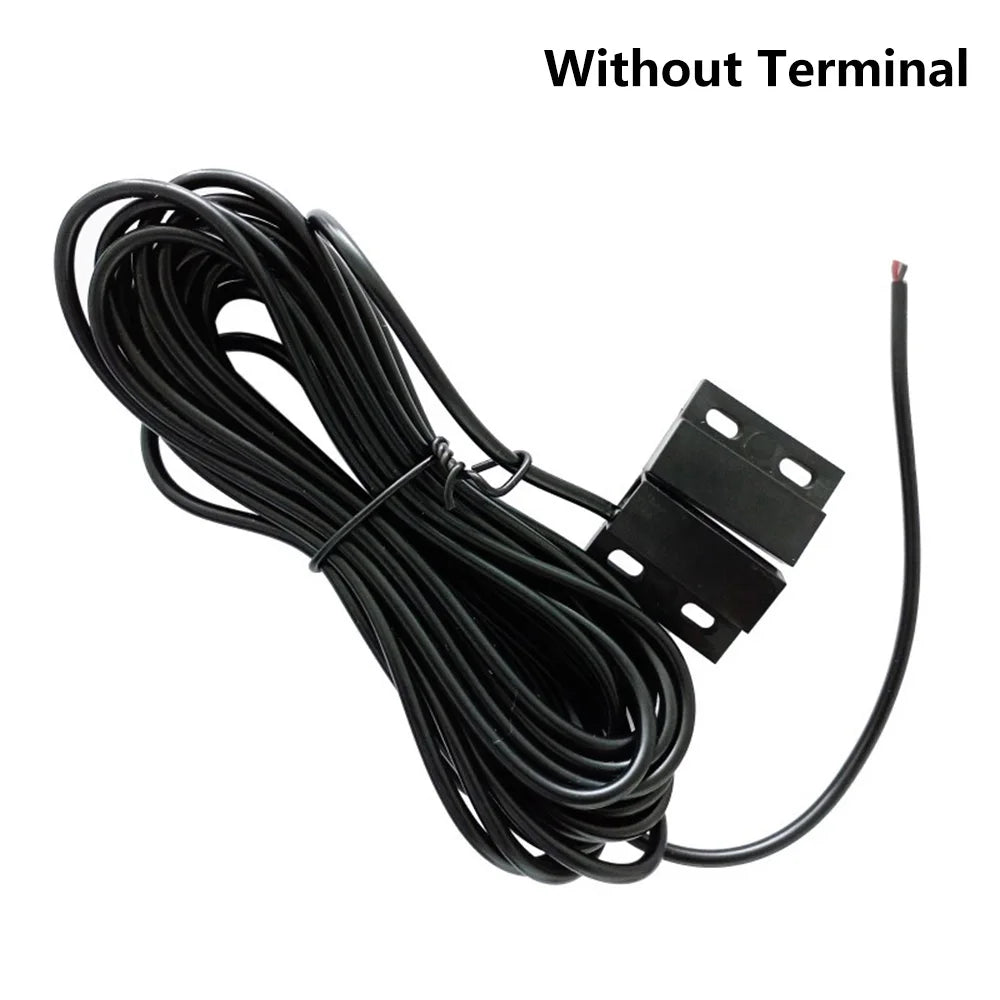 MC05 5M Wired Normally Closed Door Magnetic Detector Sensor Switch For Open Detector Iron Gate Waterpoof