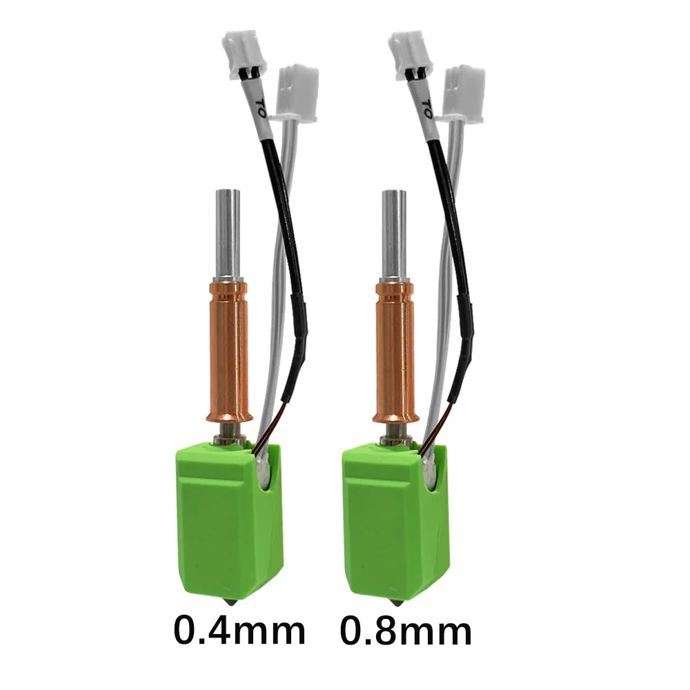 Upgraded Hotend kit For Anycubic Kobra 3 Bi metal Heatbreak 24V 60W Ceramic Hot End Thermistor Nozzle For Anycubic Kobra 3 V2