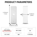 WiFi or Zigbee PIR Motion Sensor Tuya Smart Home Human Body Infrared Detector Security Smart Life Works With Alexa Google Home