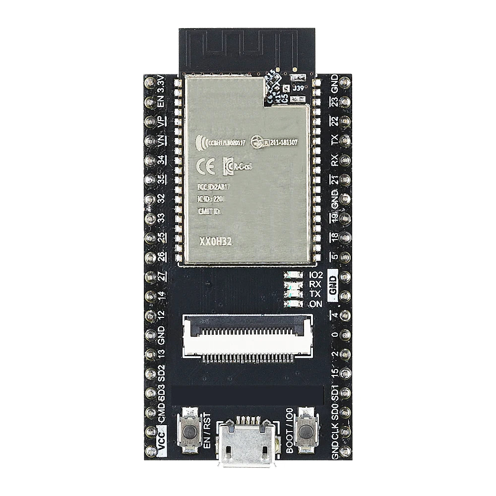 ESP32-WROVER-DEV Development Board 2.4G Wifi BT Module 4MB Flash 4M PSRAM Support OV2640 OV7670 Camera Modules ESP32 CAM CH340C