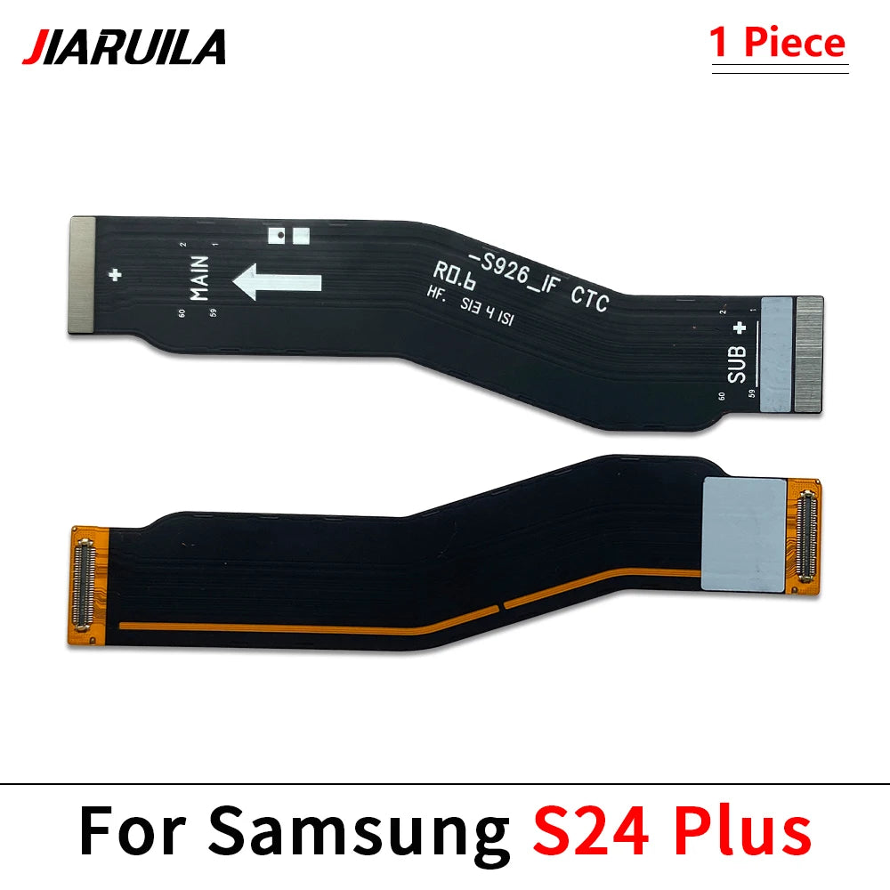 50Pcs，NEW Main FPC LCD Display Connect Wi-Fi Signal Antenna USB Mainboard Flex Cable Ribbon For Samsung S24 S24 Plus S24 Ultra