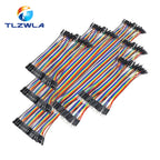 Dupont Line 10/20/30/40CM 40Pin Male to Male + Male to Female and Female to Female Jumper Wire Dupont Cable for Arduino DIY KIT