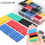 Heat Shrink Tubing Kit 73-900PCS 2:1 3:1 4:1 Ratio Cable Wire Insulation Sleeve Electrical Repair Protector Heat-Shrink Tube Set