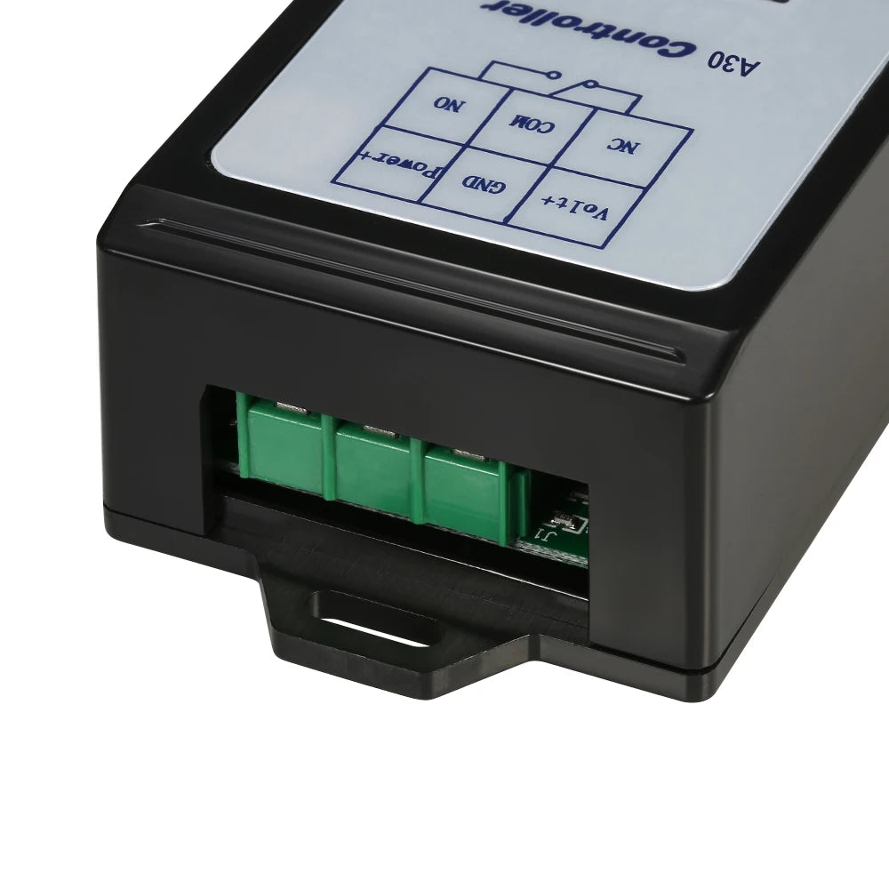 Relay Switch Controller DC 6~80V Voltage Detection Charging Discharge Monitor with Case Digital display DC voltage detection