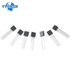 50pcs Transistors BC547 BC557 Each 25pcs BC547B BC557B NPN PNP Triode Transistor DIY Electronic Kit