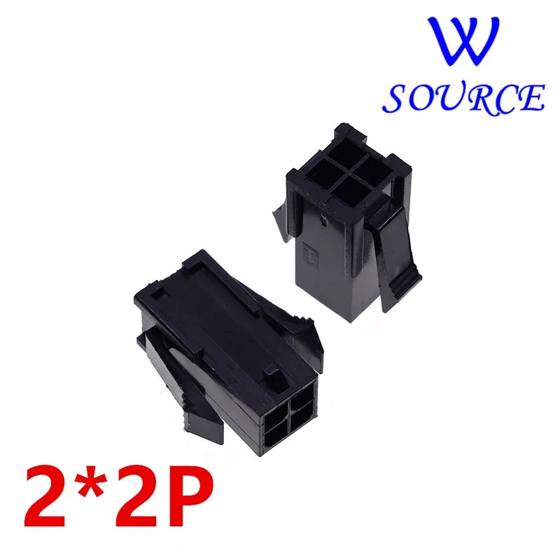 MX3.0mm Connector Double Row Plug-in Female Housing Shell 2*1/2/3/4/5/6/7/8/9/10/11/12P Male Terminals Molex 3.0mm
