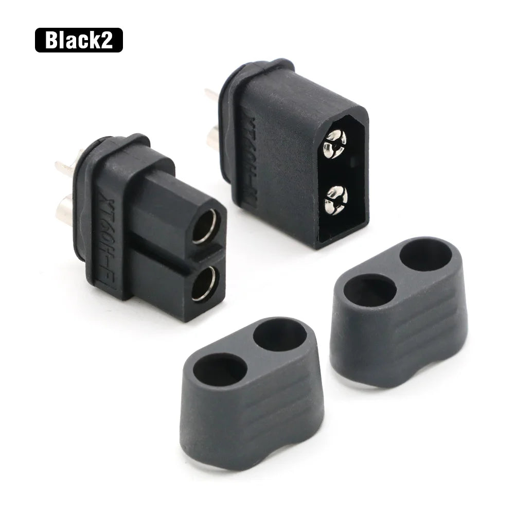 10pcs Amass XT60 XT60H Plug Connector With Sheath Housing Male & Female (5 Pair) For RC Quadcopter FPV Racing Drone Lipo Battery