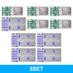 1/5Set PD Fast Charge Type-C USB 65W 5A  Male Connector Welding With 5Pin PCB + Type A Male 5Pin USB DIY OTG Data Charge DIY KIT
