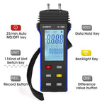 Digital Pressure Gauge ±30.00 Psi Professional Barometer Differential Pressure Gauge 11 Selectable Units Ventilation and Burner