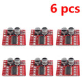 Mini L298N 2 Channel DC Motor Driver Module, Dual H-Bridge for DC Stepper Motor, 1.5A for Arduino Smart Car Robot (3/6Pcs)