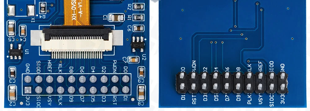 BS 1PCS  OV7670 module with adapter board contains the camera Integrated Circuits Board