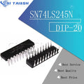 10PCS SN74LS245N SN74LS245 74LS245N  74LS245 HD74LS245P  Protective case
