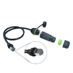 50/100 CM Starlink Ethernet Adapter Gen 3/Mini,Starlink Mini Cable Extension to RJ45 Coupler IP68 Waterproof for Dish and Route