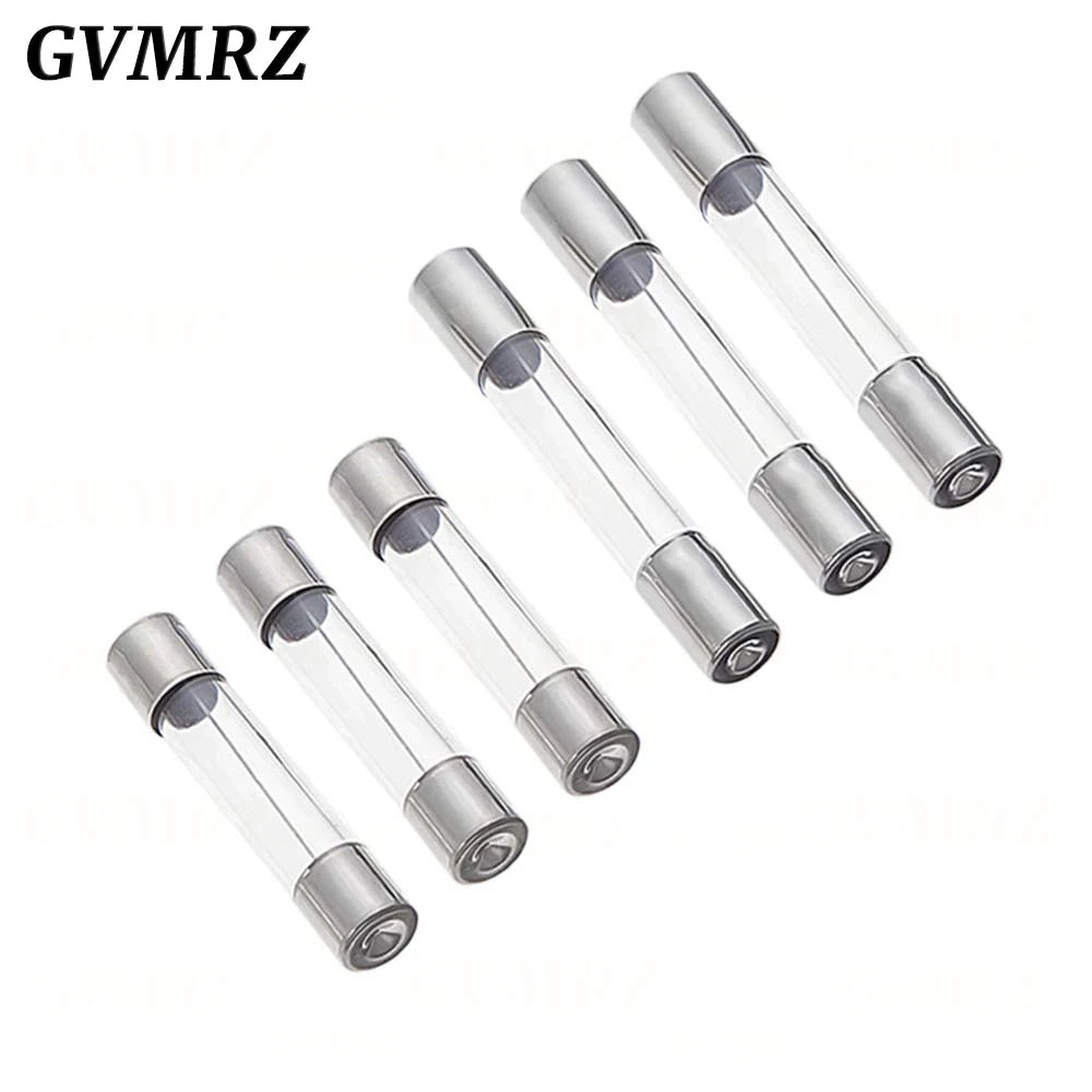 5PCS 5*20mm 6*30mm Glass Fuse Holder Screw Type 5X20mm with 22AWG Wire Cable 250V 5X20MM Glass Fuse Tube Fuse Casing