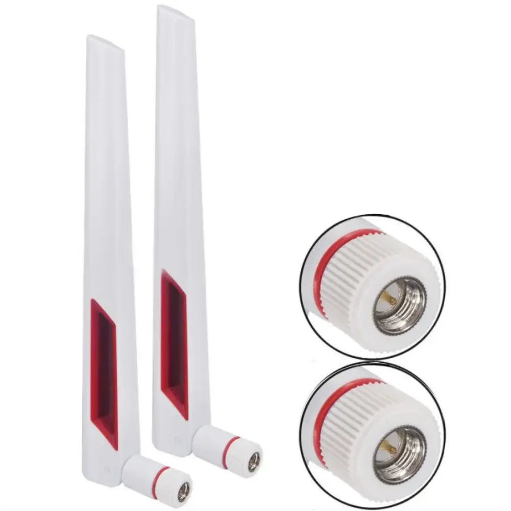 Dual Band Universal WiFi Antenna for Amplifier, WLAN Router, Signal Booster, Male SMA, RP-SMA Male, 12dBi, 2.4G, 5G, 5.8GHz,